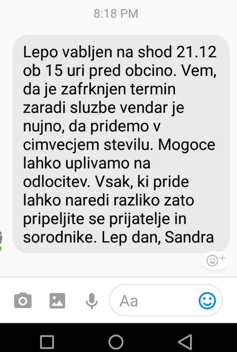 Takšna vabila, ki krožijo po Kopru, menda nimajo zveze s Popovičevo stranko.