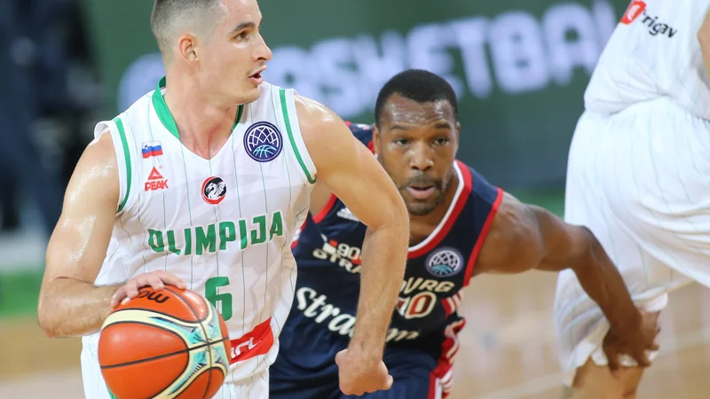 Fotografija: Košarkarje Olimpije v prihodnjih dveh mesecih čaka peklenski spored in skupno skoraj 30 tekem. FOTO: Tomi Lombar/Delo