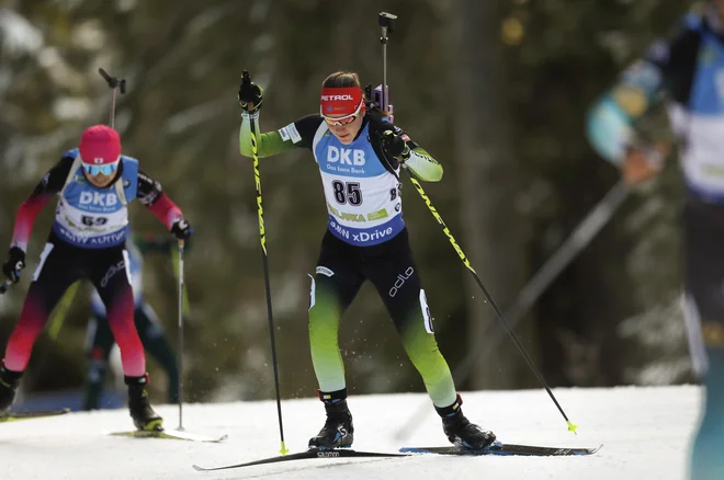Lea Einfalt kot biatlonka še ni nastopila v Hochfilznu.<br />
FOTO Matej Družnik/Delo
