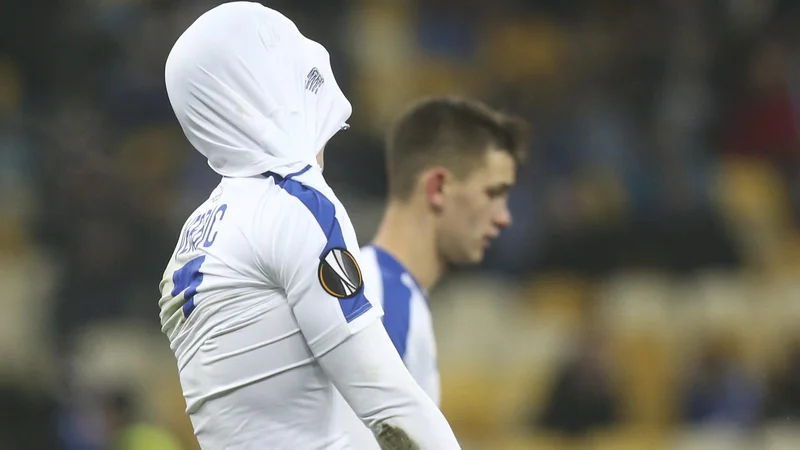 Fotografija: Benjamin Verbič po zamujeni priložnosti. FOTO: Jefrem Lukacki/AP