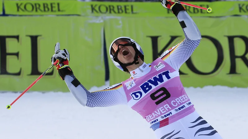 Fotografija: Luitz bo morda ostal brez premierne zmage v svetovnem pokalu. FOTO: AP