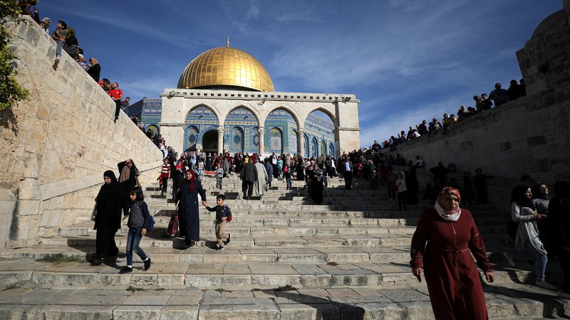 Fotografija: Pravni položaj Jeruzalema je že več let v središču izraelsko-palestinskega spora. FOTO: Reuters