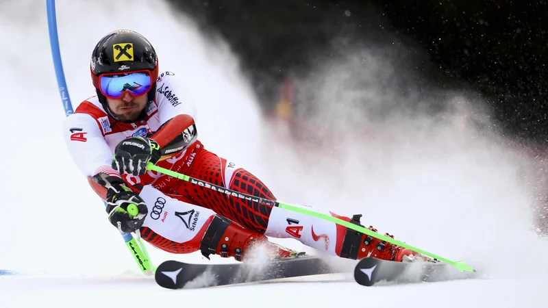 Fotografija: Marcel Hirscher je bil tudi tokrat razred zase. FOTO: AP