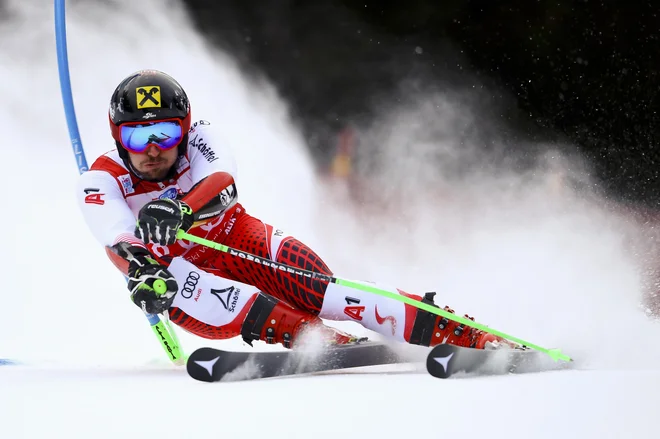 Marcel Hirscher je bil tudi tokrat razred zase. FOTO: AP