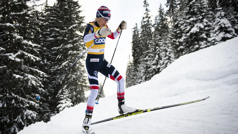 Fotografija: Therese Johaug je letos brez konkurence v teku na razdaljah. FOTO: AP