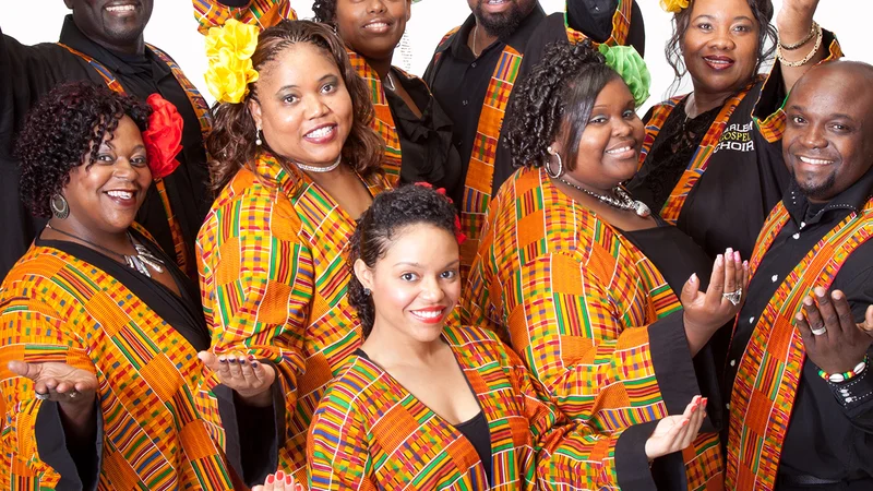 Fotografija: Harlem Gospel Choir – veselje religiozne glasbe.
FOTO: promocijsko gradivo