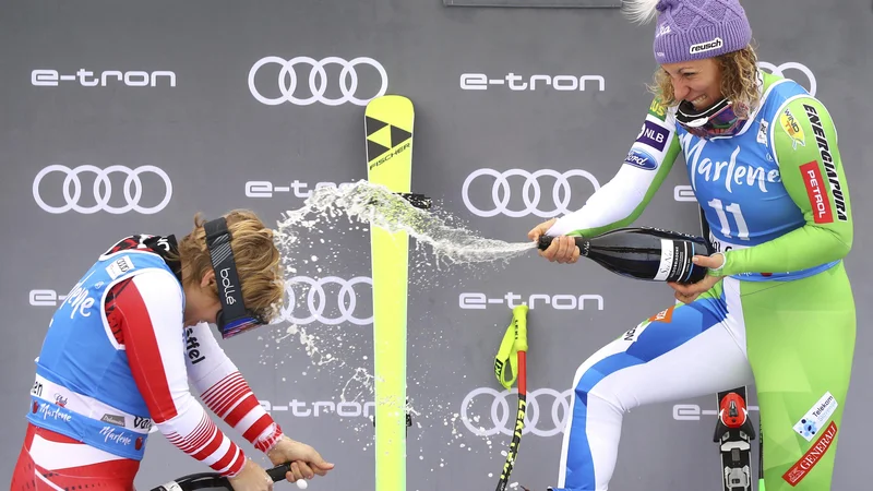 Fotografija: Slavje Ilke v Val Gardeni. FOTO: AP