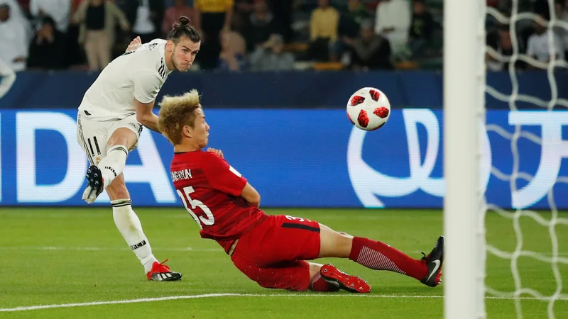 Fotografija: Gareth Bale je zadel trikrat. FOTO: Andrew Boyers/Reuters