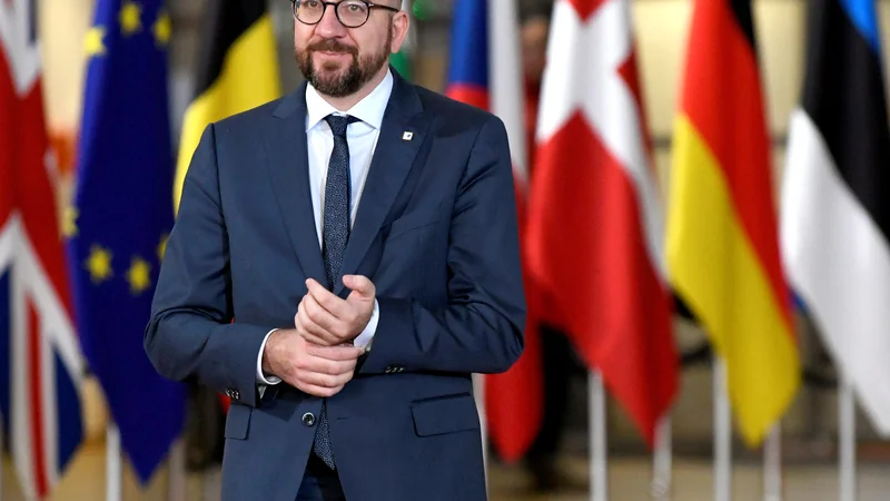 Fotografija: Vlada frankofonskega liberalca Charlesa Michela je dolgo veljala za stabilno. FOTO: Piroschka Van De Wouw/Reuters