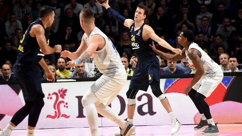 Fotografija: Jan Vesely je bil v Podgorici najboljši strelec in skakalec. FOTO: Eurolegaue.net