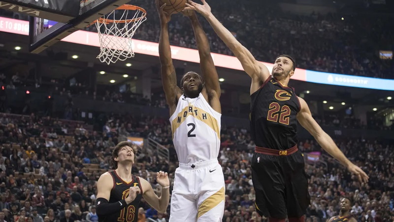 Fotografija: Kawhi Leonard je bil domala nezgrešljiv. FOTO: Nick Turchiaro/Reuters