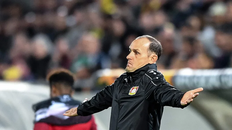 Fotografija: Herrlichu se je čas na klopi Bayerja iztekel. FOTO: AFP
