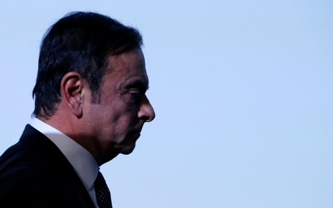 Carlos Ghosn, veliki vodja zveze Renault Nissan Mitsubishi, se je sredi novembra nepričakovano znašel za zapahi. FOTO: Reuters