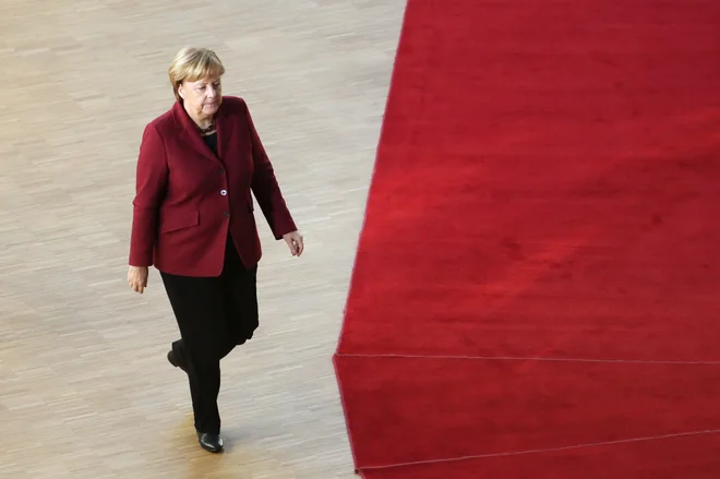 Angela Merkel je že dolgo najbolj prepoznavni obraz Nemčije in vse Evrope. FOTO: Reuters
