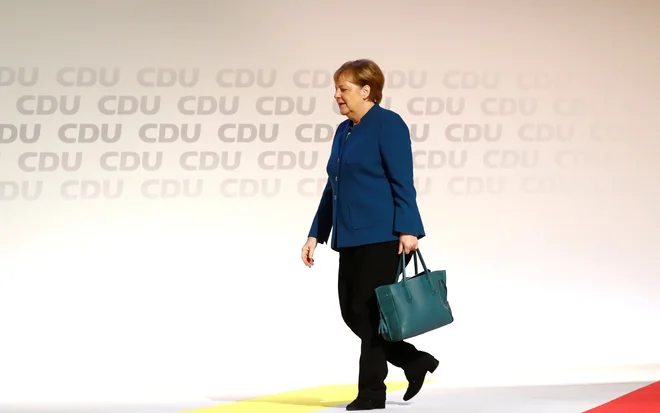 Angela Merkel je že dolgo najbolj prepoznavni obraz Nemčije in vse Evrope. FOTO: Reuters