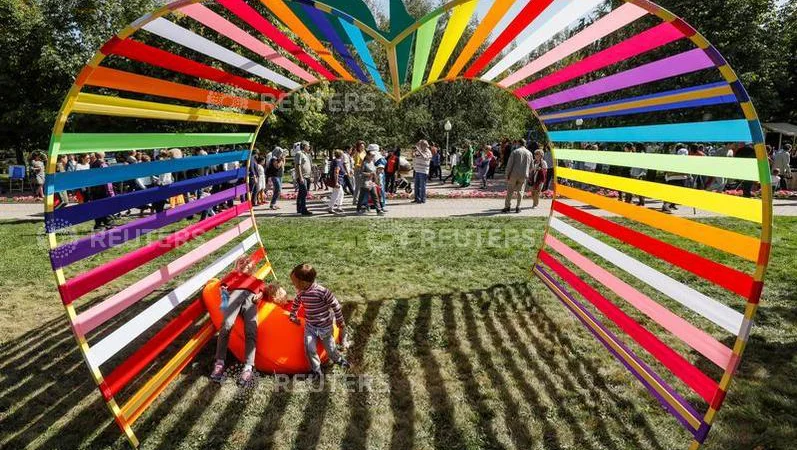 Fotografija: otroci Foto Reuters