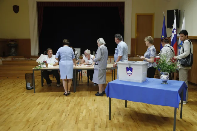 Med pomembnimi mejniki iztekajočega se leta so bile tudi volitve. Ne za vse, za mnoge pa. Foto Leon Vidic