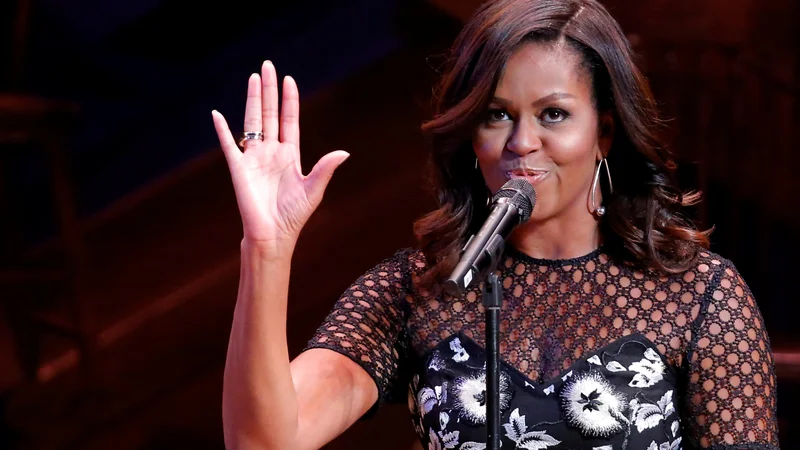 Fotografija: Nekdanja ameriška prva dama Michelle Obama je napisala uspešno avtobiografijo. Foto Reuters