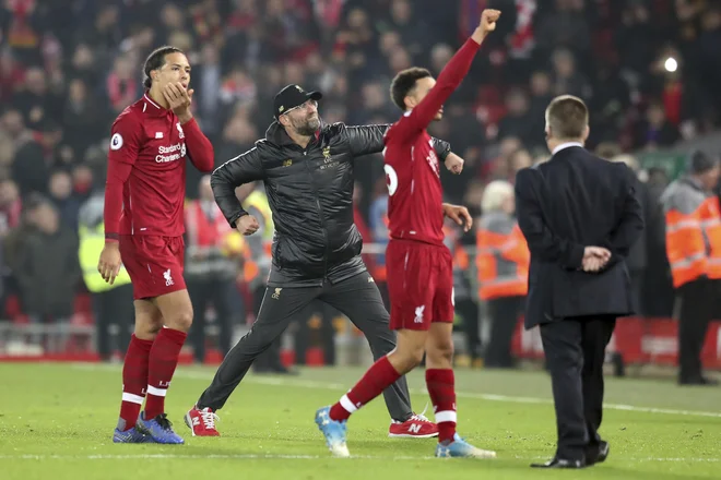 Trener Liverpoola Jürgen Klopp in njegovi igralci bodo imeli v Arsenalu zelo zahtevnega tekmeca. FOTO: AP