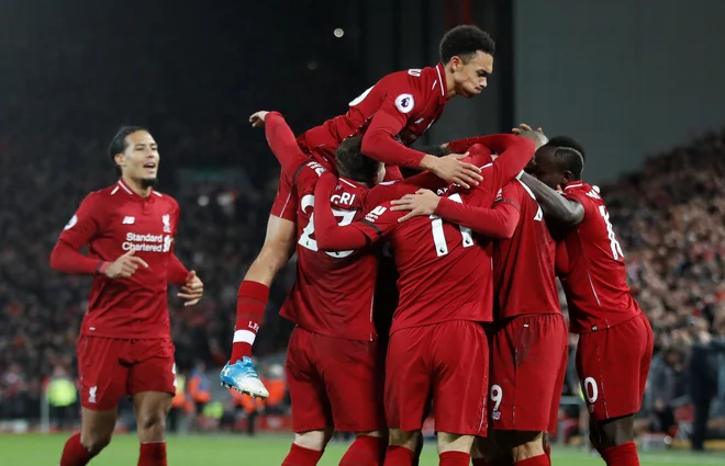 Liverpool ne pozna poraza že osem tekem. FOTO: Carl Recine/Reuters