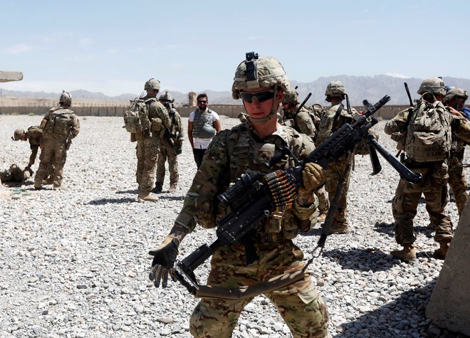 Ameriške čete v Afganistanu. FOTO: Omar Sobhani/Reuters