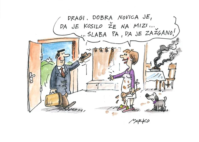 KARIKATURA: Marko Kočevar