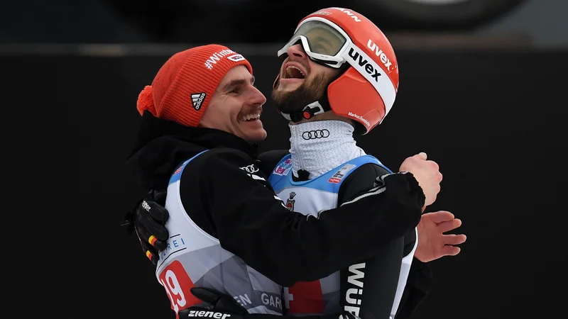 Fotografija: Richard Freitag se letos veseli predvsem uspehov Markusa Eisenbichlerja. FOTO: AFP