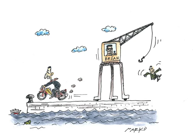 Karikatura: Marko Kočevar