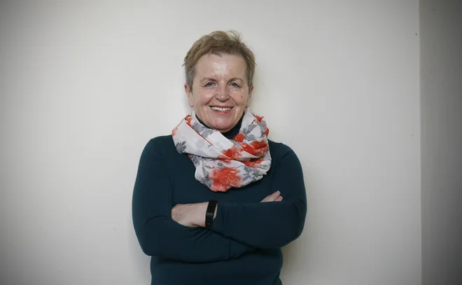 Milena Miklavčič: &raquo;V življenju sem opravljala najrazličnejša dela in vsi ti različni poklici so mi pomagali, da sem ljudi spoznala z več plati.&laquo; FOTO: Blaž Samec