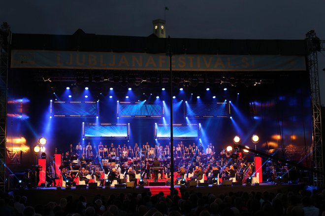 Ljubljanski festival Simfonična ekstaza. Foto Tomi Lombar/Delo