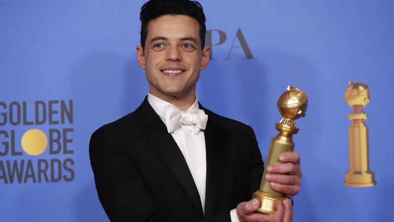 Fotografija: Rami Malek je postal najboljši dramski igralec. FOTO: Reuters