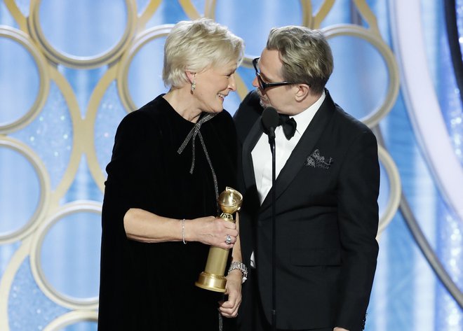 Glenn Close je dobila nagrado za najboljšo dramsko igralko. FOTO: Reuters
