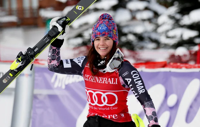 Tina Weirather ni več ena od vsestranskih. V pripravljalnem obdobju se je odločila, da se bo v tej sezoni posvetila le hitrim disciplinam z dodatkom kakšne tekme v veleslalomu. FOTO: Reuters