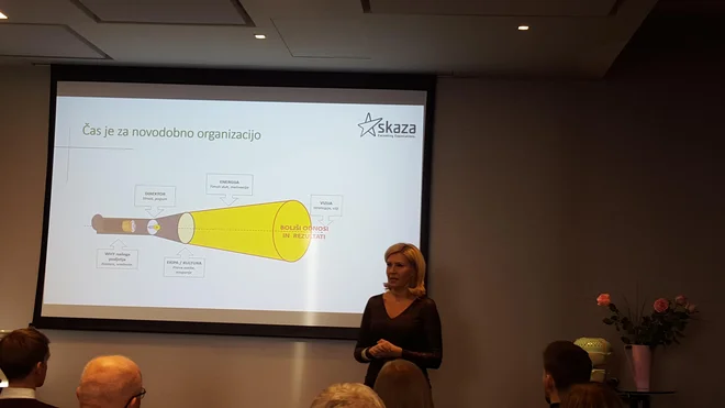 Tanja Skaza je oblikovala novodobno organizacijo, kjer vsak šteje. FOTO: Borut Tavčar/Delo