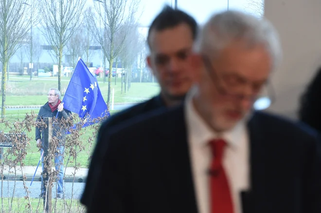 Brexit ni razdelil samo vladajoče konservativne stranke, ampak tudi britansko opozicijo. FOTO: Oli SCARFF / AFP