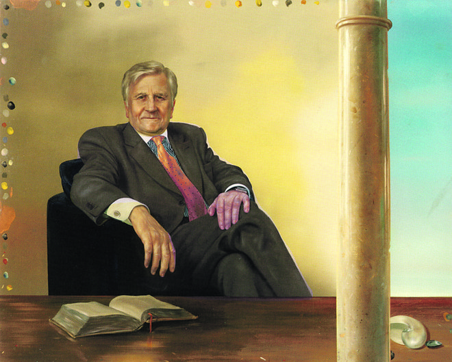 Španzlov portret J. C. Tricheta zdaj visi v Frankfurtu, mnogi drugi drugje po svetu.