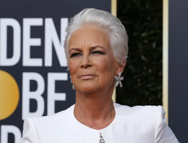 Jamie Lee Curtis ni bila niti malo navdušena nad vodo Fiji ali njihovo marketinško akcijo. FOTO: Mike Blake/Reuters