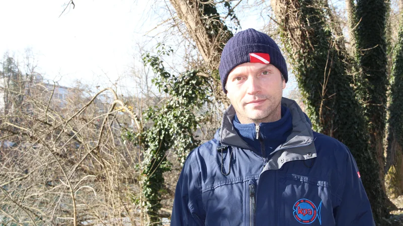 Fotografija: "Klub za podvodne aktivnosti Novo mesto bo ob letošnji 45. obletnivci delovanja pripravil različne dogodke," pravi Aleš Blatnik. Foto Simona Fajfar