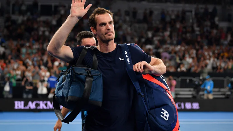 Fotografija: Andy Murray je morda odigral zadnji dvoboj v svoji bogati karieri.
FOTO: AFP