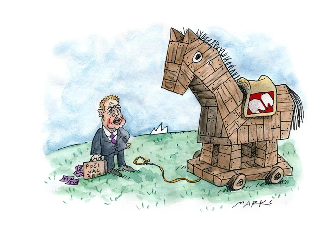 Karikatura: Marko Kočevar