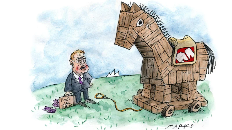 Fotografija: Karikatura: Marko Kočevar
