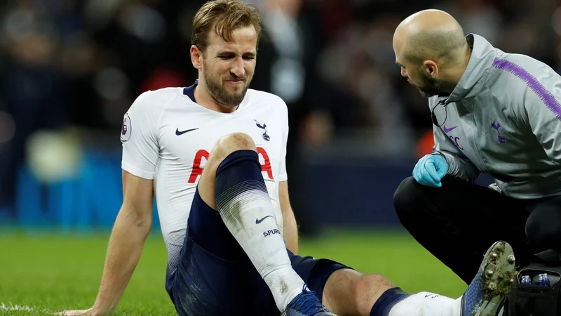 Fotografija: Harry Kane bo izpustil dva meseca zaradi poškodbe gležnja. FOTO: Reuters