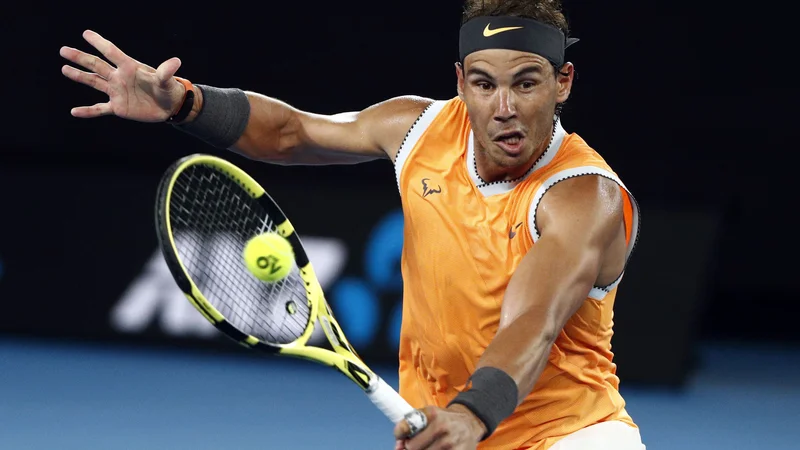 Fotografija: Rafael Nadal se je na teniška igrišča vrnil po več kot štirih mesecih. FOTO: Reuters