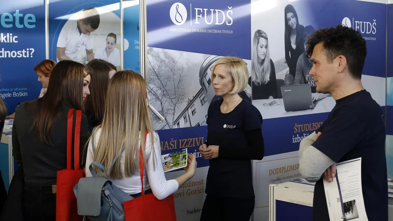 Fotografija: Informativa je uvodna postaja za poklicno načrtovanje. FOTO Blaž Samec