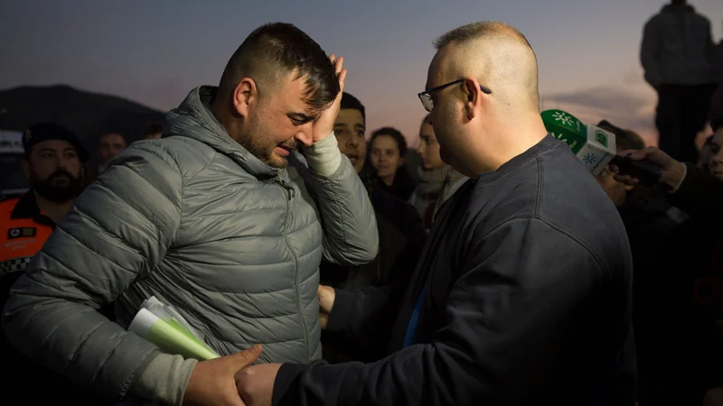 Fotografija: Fantkov oče Jose Rosello je povsem obupan. FOTO: AFP