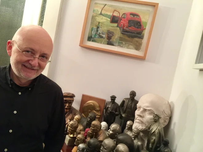 Walter Famler je intelektualec, prijatelj Slovenije, in nikakor ne zgolj salonski revolucionar. FOTO: Boris Čibej