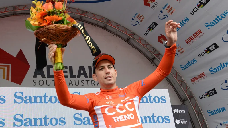 Patrik Bevin je na dobri poti do skupne zmage na dirki Tour Down Under. FOTO: AFP