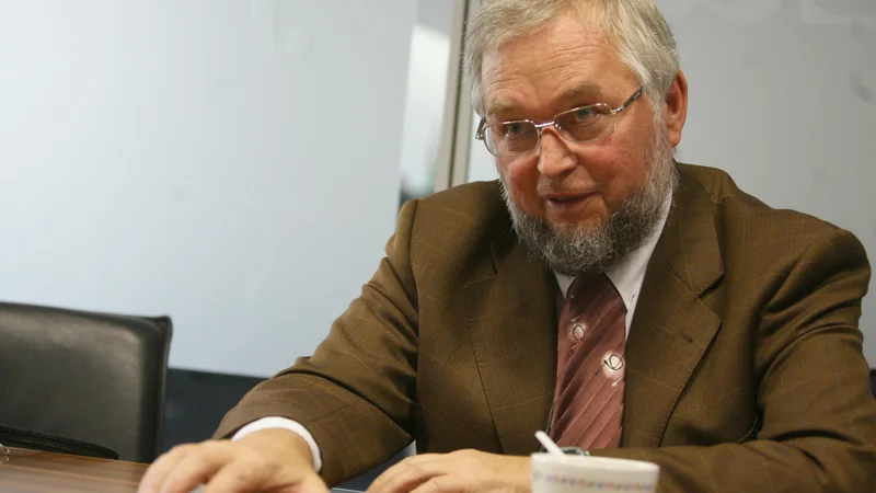 Fotografija: Andrej Ocvirk je bil v času osamosvajanja podpredsednik vlade. FOTO: Ljubo Vukelič/Delo