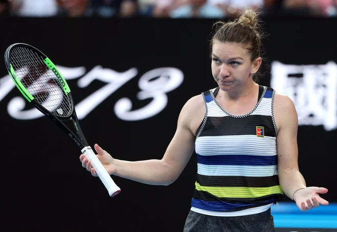 Simona Halep v ponedeljek najverjetneje ne bo več prva igralka sveta. FOTO: Reuters