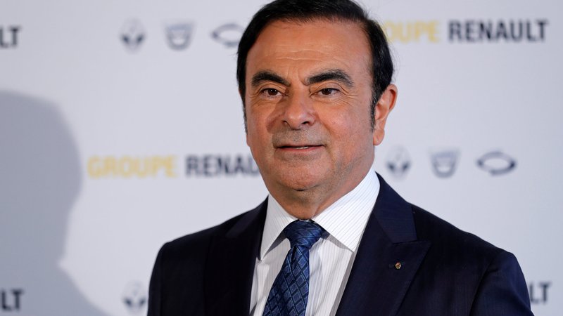 Fotografija: Carlos Ghosn ne bo več vodil Renaulta. FOTO: Reuters